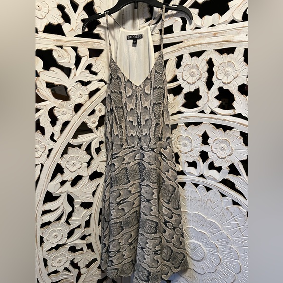Express Dresses & Skirts - Express snakeskin Print Dress